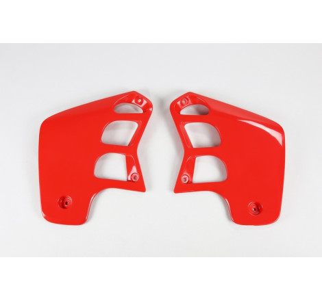 Ouïes de radiateur UFO Rouge pour Honda CR 125/250