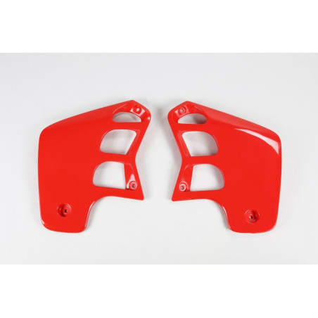 Ouïes de radiateur UFO Rouge pour Honda CR 125/250
