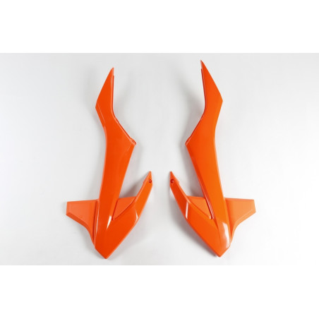 Ouïes de radiateur UFO Orange pour KTM SX 85 2018 à 2024