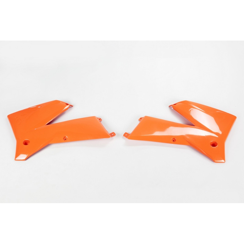 Ouïes de radiateur UFO Orange pour KTM SX/SX-F 125/250 2005 à 2006