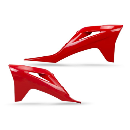 Ouïes de radiateur UFO Rouge pour GasGas MC/MC-F 125/250/350/450 2021 à 2023