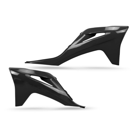 Ouïes de radiateur UFO Noir pour KTM MC/MC-F 125/250/350/450 2021 à 2023