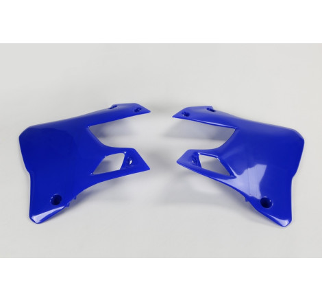 Ouïes de radiateur UFO Bleu Reflex pour Yamaha YZ 125/250 1996 à 2001