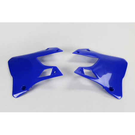 Ouïes de radiateur UFO Bleu Reflex pour Yamaha YZ 125/250 1996 à 2001