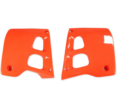 Ouïes de radiateur UFO Orange pour Honda CR 125/250