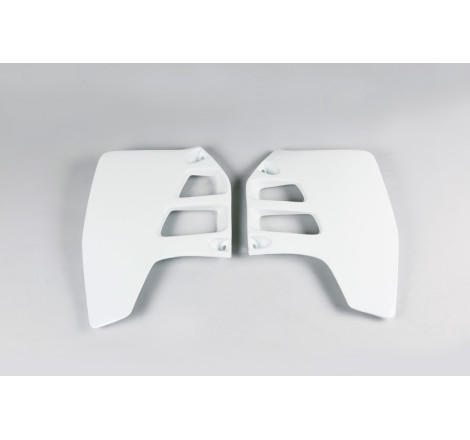 Ouïes de radiateur UFO Blanc pour Suzuki RM 125/250