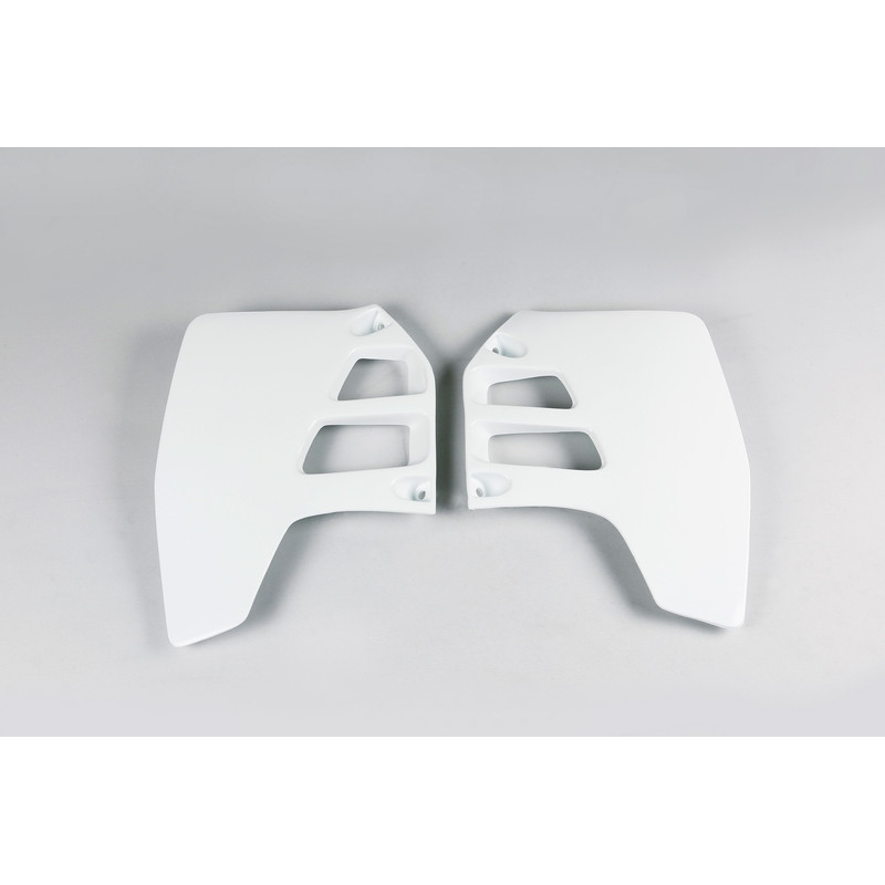 Ouïes de radiateur UFO Blanc pour Suzuki RM 125/250