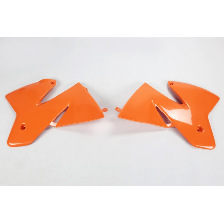 Ouïes de radiateur UFO Orange pour KTM SX 125/250 1998 à 2000