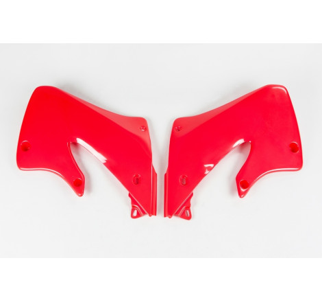 Ouïes de radiateur UFO Rouge pour Honda CR 125/250