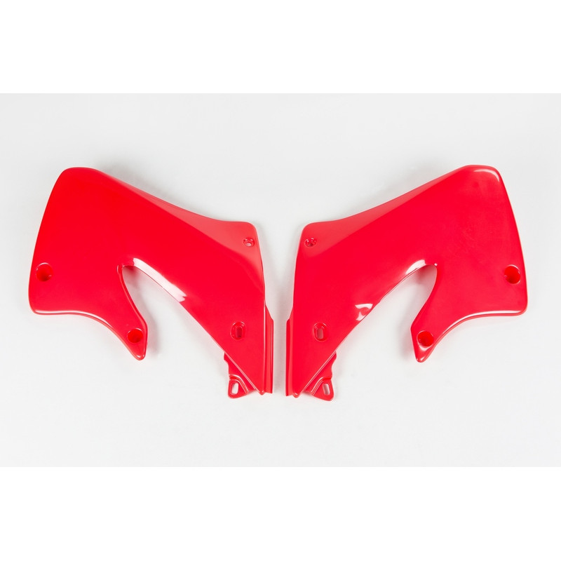 Ouïes de radiateur UFO Rouge pour Honda CR 125/250