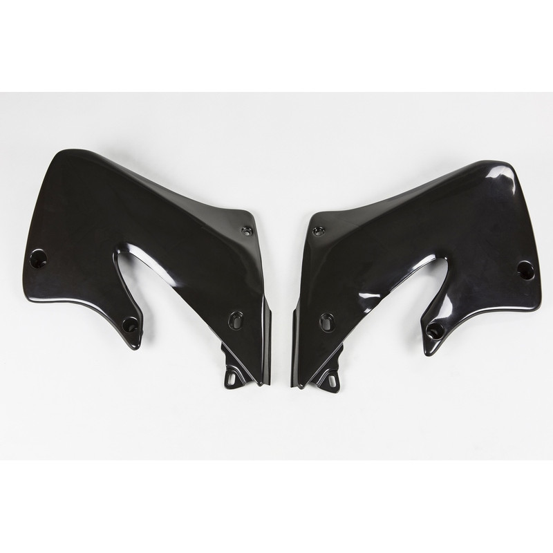 Ouïes de radiateur UFO Noir pour Honda CR 125/250