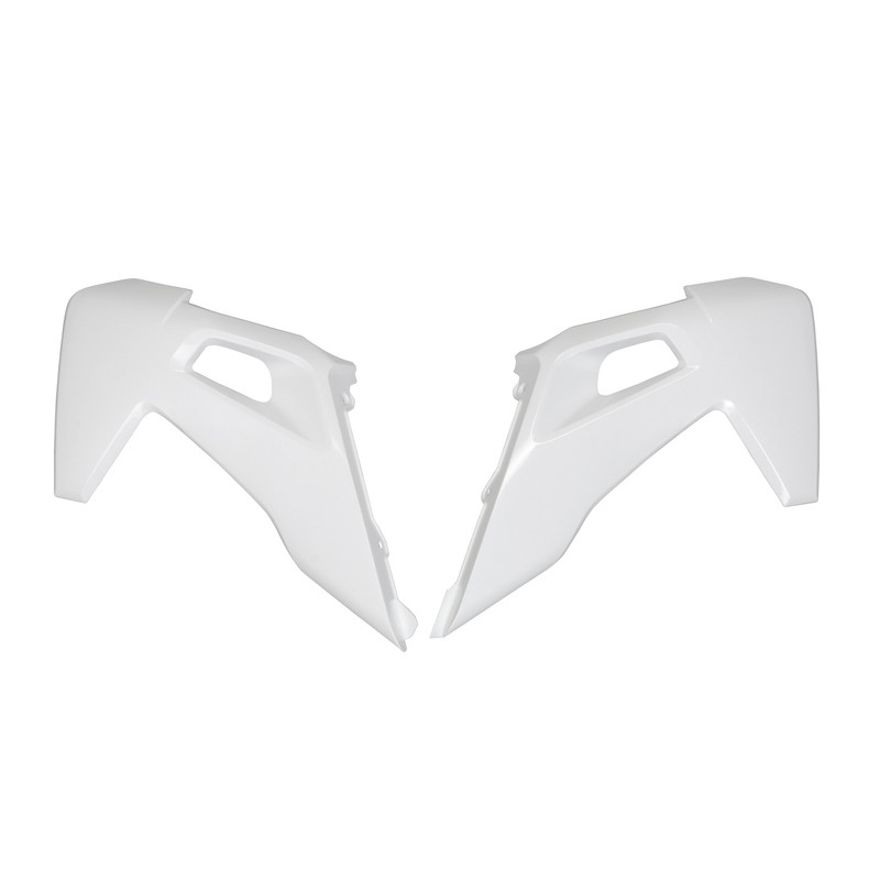 Ouïes de radiateur UFO Blanc pour Husqvarna TC/FC 125/250/350/450 2019 à 2022