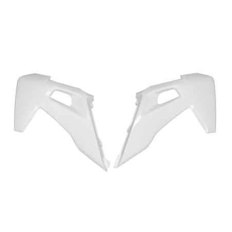 Ouïes de radiateur UFO Blanc pour Husqvarna TC/FC 125/250/350/450 2019 à 2022