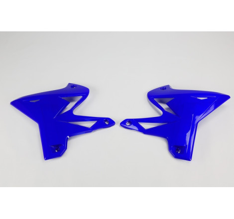 Ouïes de radiateur UFO Bleu Reflex pour Yamaha YZ 125/250 2003 à 2014
