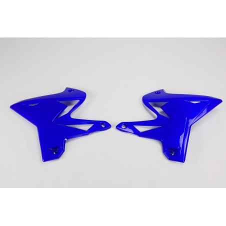 Ouïes de radiateur UFO Bleu Reflex pour Yamaha YZ 125/250 2003 à 2014