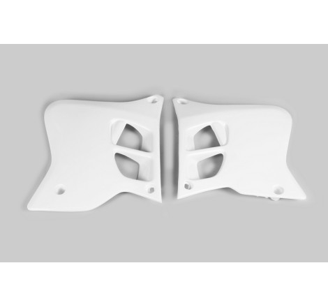 Ouïes de radiateur UFO Blanc pour Yamaha YZ 125/250 1993 à 1995