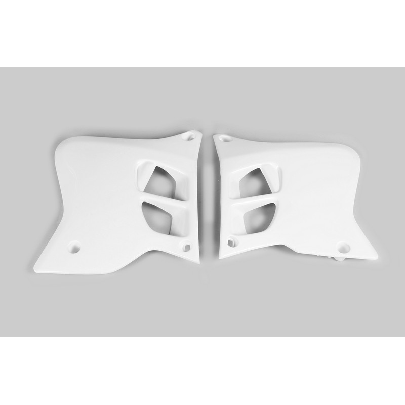 Ouïes de radiateur UFO Blanc pour Yamaha YZ 125/250 1993 à 1995
