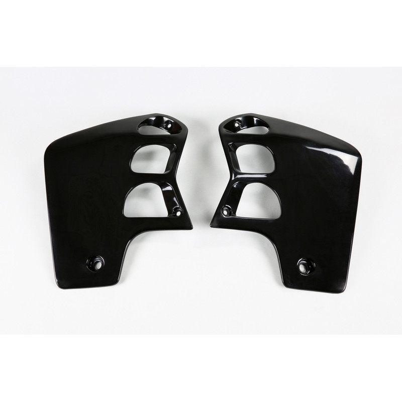 Ouïes de radiateur UFO Noir pour Honda CR 500 1989 à 2001