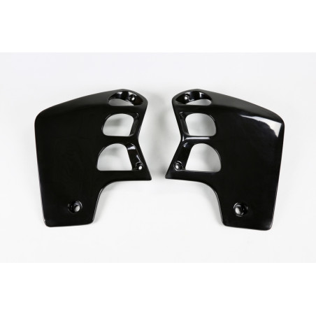 Ouïes de radiateur UFO Noir pour Honda CR 500 1989 à 2001