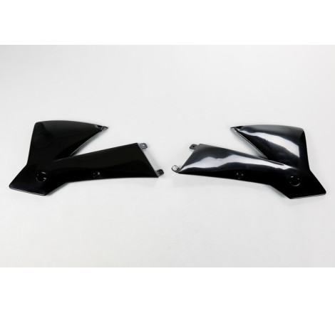 Ouïes de radiateur UFO Noir pour KTM SX 125/250 2001 à 2004