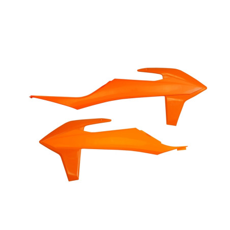 Ouïes de radiateur UFO Orange pour KTM SX/SX-F 125/250/350/450 2019 à 2022