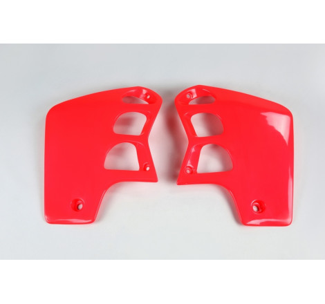 Ouïes de radiateur UFO Rouge pour Honda CR 500 1992 à 1994