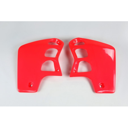Ouïes de radiateur UFO Rouge pour Honda CR 500 1992 à 1994