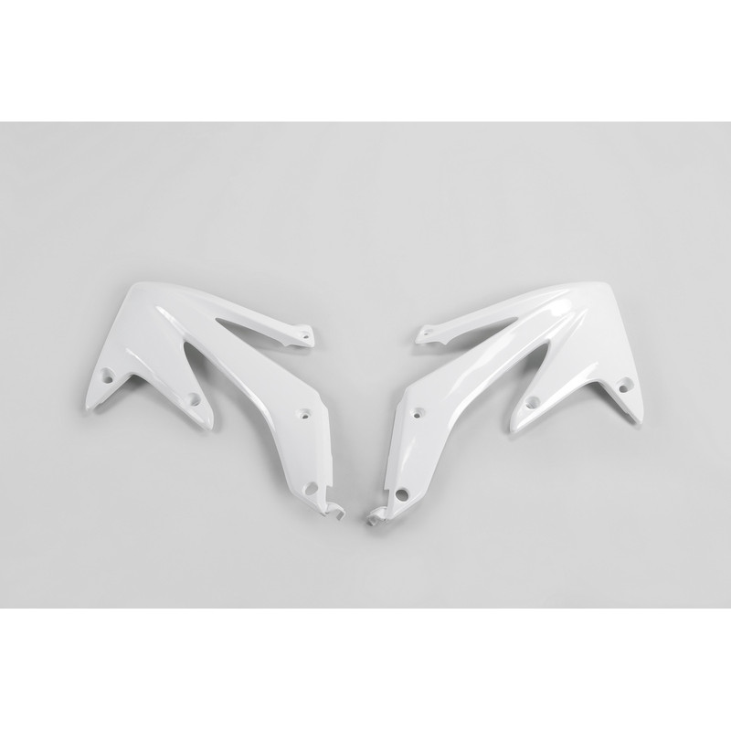 Ouïes de radiateur UFO Blanc pour Honda CRF 450 2005 à 2008