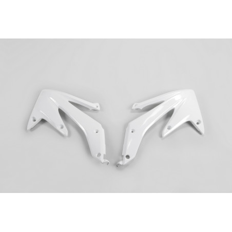Ouïes de radiateur UFO Blanc pour Honda CRF 450 2005 à 2008