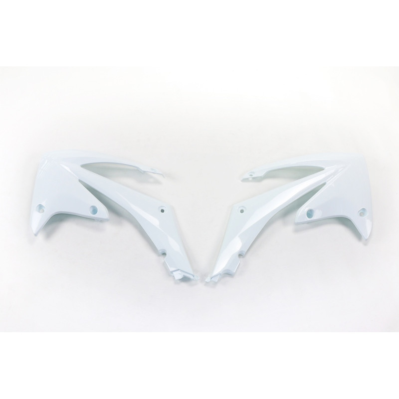 Ouïes de radiateur UFO Blanc pour Honda CRF 250/450