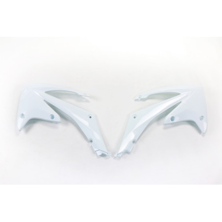 Ouïes de radiateur UFO Blanc pour Honda CRF 250/450