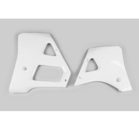 Ouïes de radiateur UFO Blanc pour Yamaha YZ 125/250