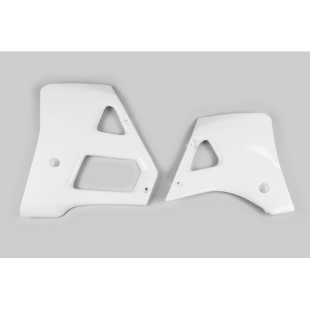 Ouïes de radiateur UFO Blanc pour Yamaha YZ 125/250