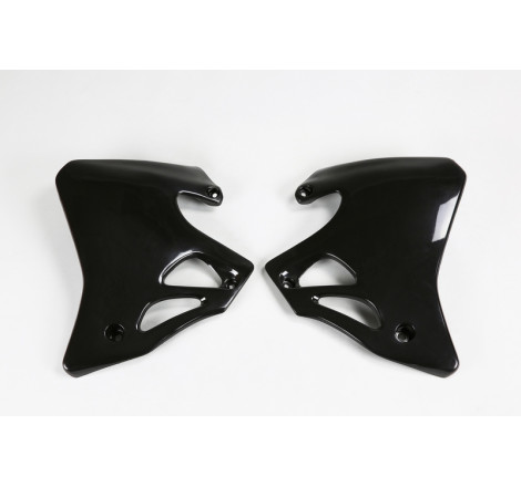 Ouïes de radiateur UFO Noir pour Honda CR 125/250