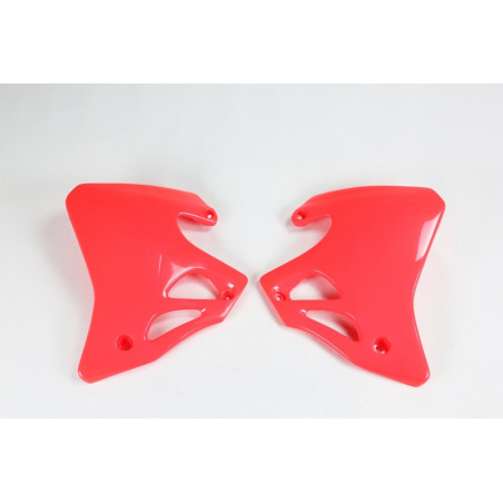 Ouïes de radiateur UFO Rouge pour Honda CR 125/250