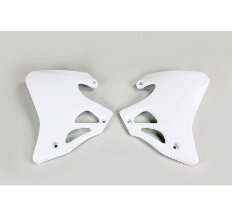 Ouïes de radiateur UFO Blanc pour Honda CR 125/250