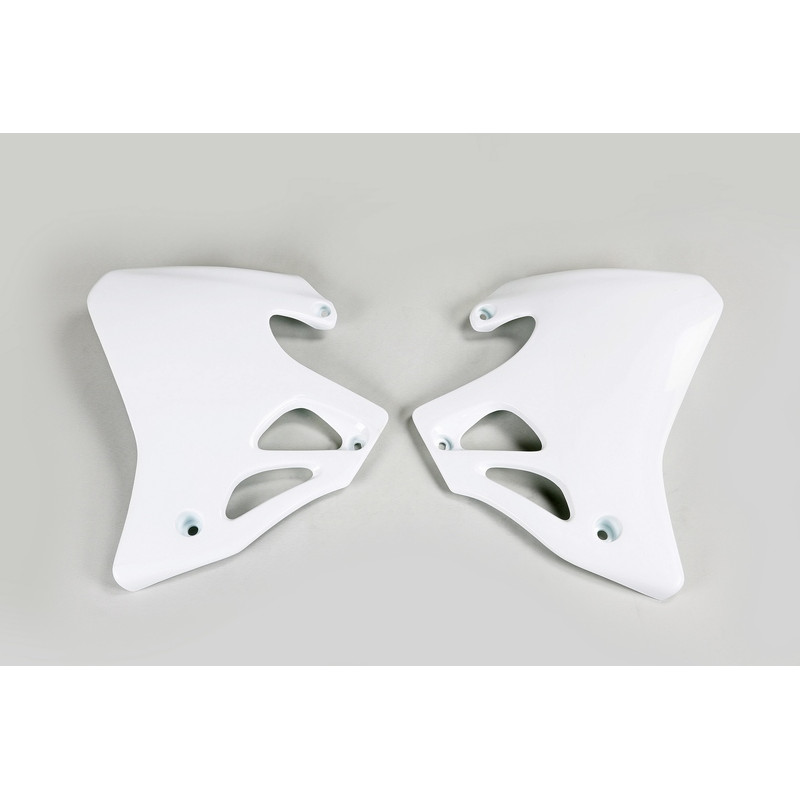 Ouïes de radiateur UFO Blanc pour Honda CR 125/250