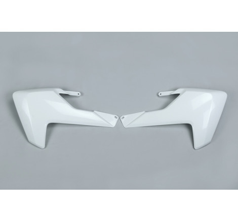 Ouïes de radiateur UFO Blanc pour Husqvarna TC 85 2018 à 2024