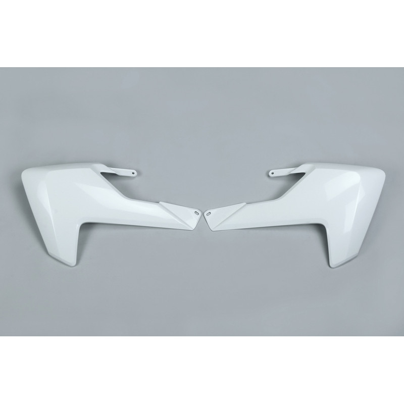 Ouïes de radiateur UFO Blanc pour Husqvarna TC 85 2018 à 2024