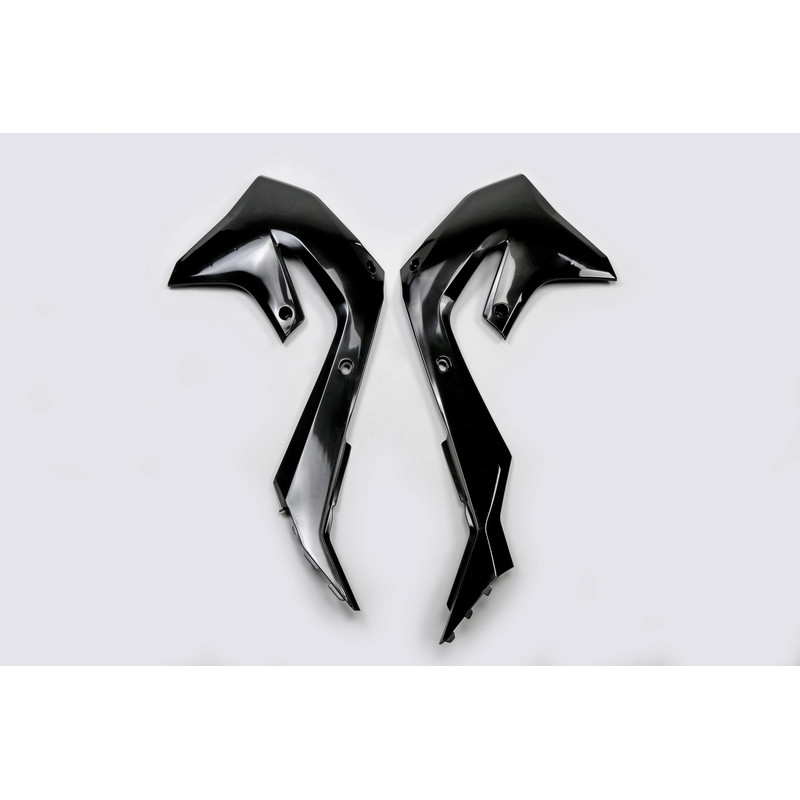 Ouïes de radiateur UFO Noir pour Kawasaki KX-F 250/450