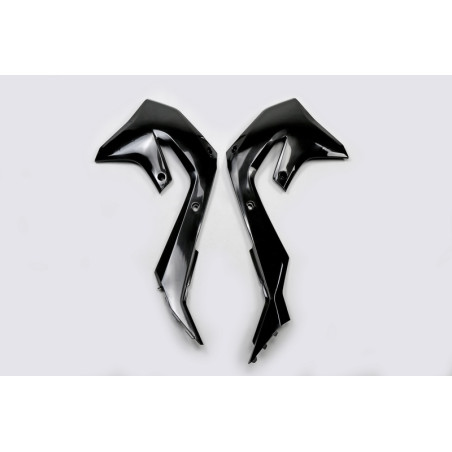 Ouïes de radiateur UFO Noir pour Kawasaki KX-F 250/450