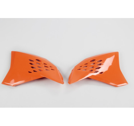 Ouïes de radiateur UFO Orange pour KTM SX/SX-F 125/250/450 2007 à 2008