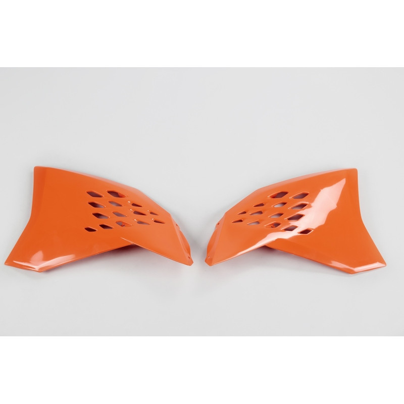Ouïes de radiateur UFO Orange pour KTM SX/SX-F 125/250/450 2007 à 2008