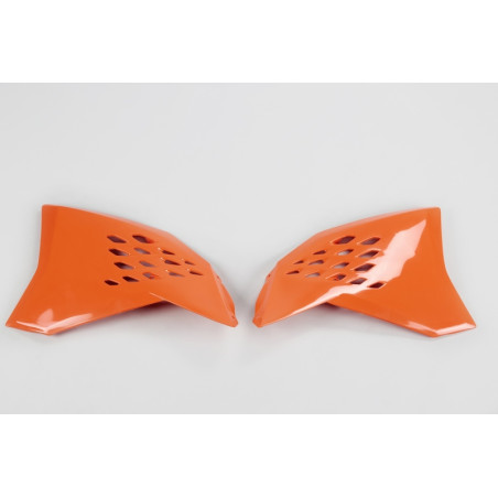Ouïes de radiateur UFO Orange pour KTM SX/SX-F 125/250/450 2007 à 2008