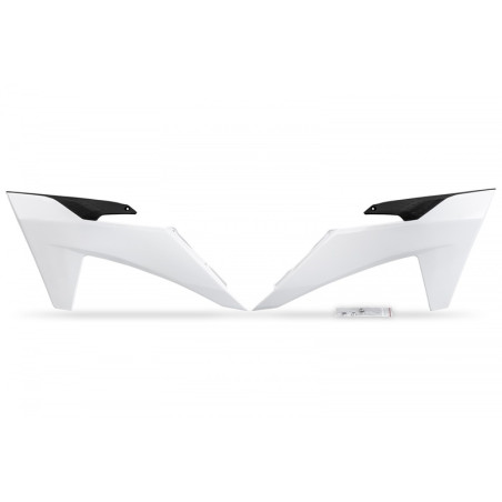 Ouïes de radiateur UFO Blanc pour KTM SX/SX-F 125/250/350/450 2023 à 2024