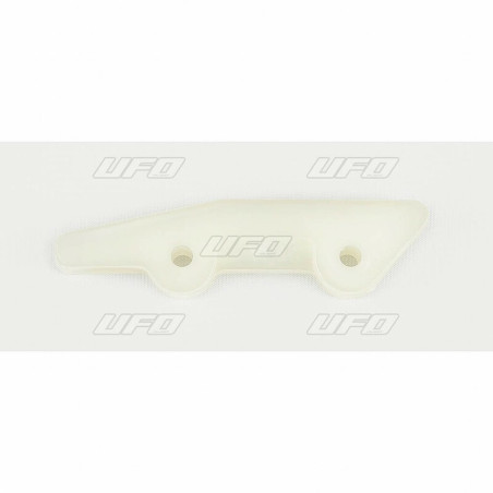 Kit guide chaîne + patin de bras oscillant UFO translucide 125/250 YZ 1989 à 1992