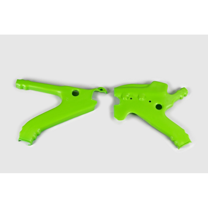 Protection de cadre UFO verte Kawasaki KX 125 / 250 (1990–1991)
