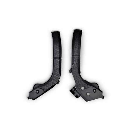 Protection de cadre UFO noire GasGas MC / MC-F 125 à 450 (2021–2023)