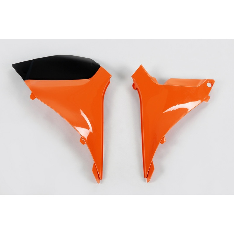 Caches boîte à air UFO orange 125/250/350/450 SX/SX-F
