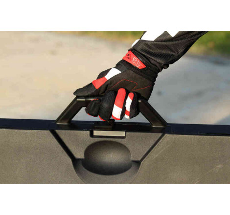 Tapis récupérateur pliable POLISPORT Bike Mat noir